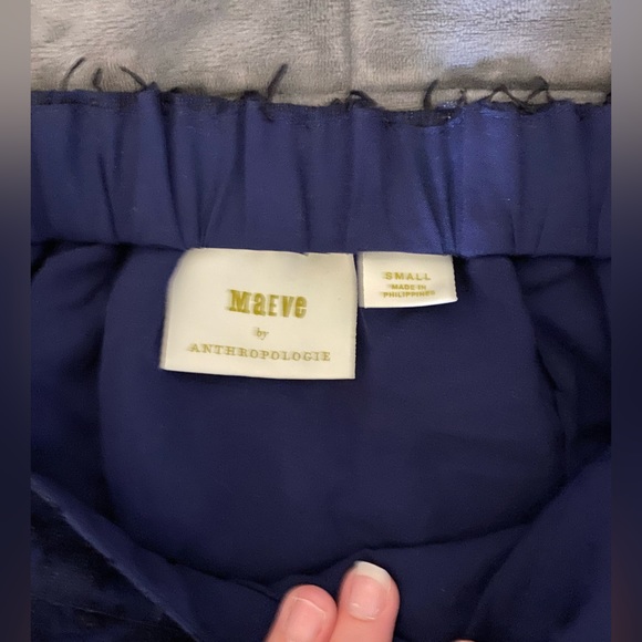 Anthropologie Maeve Textured High Low Trumpet Skirt - Picture 2 of 14